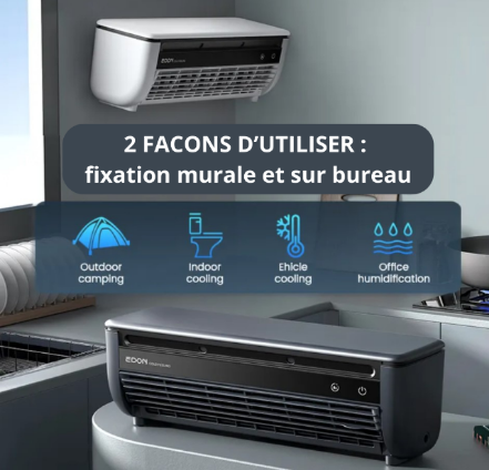 Air froid Mini climatiseur mobile/mural électrique (prix détail)