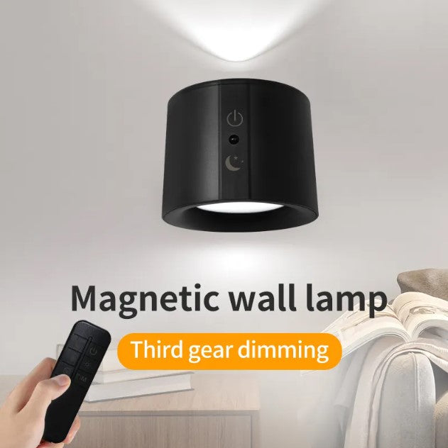 Lampe de mur LED sans fil rechargeable à gradation moderne (prix détail)