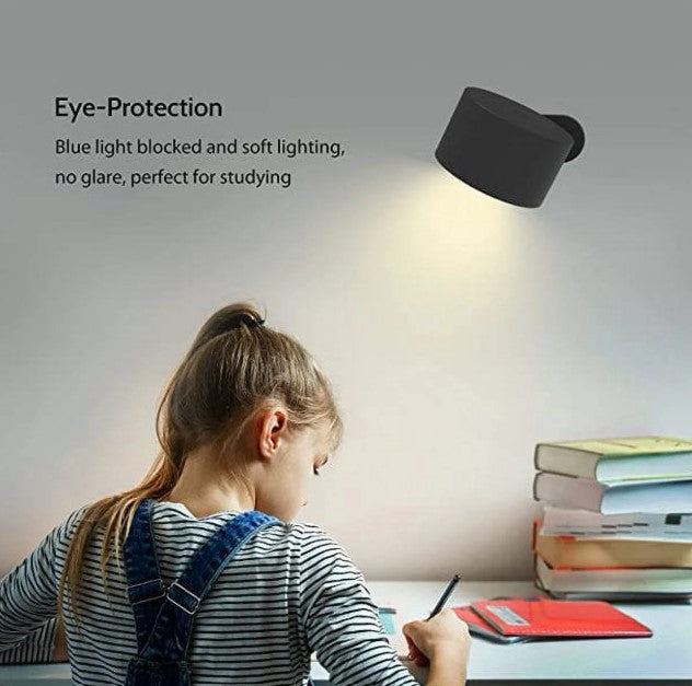 Lampe de mur LED sans fil rechargeable à gradation moderne (prix détail)