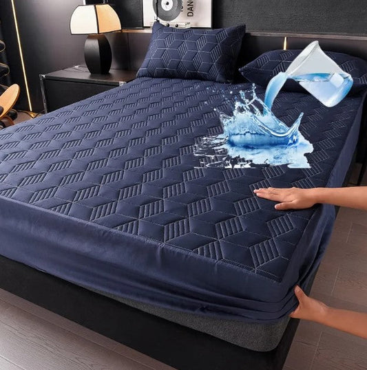 Couvre-lit protège-matelas draps uni imperméable pour ménage (prix gros)