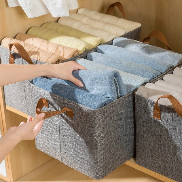 Organisateur De Vêtements Pour Jeans, Tiroirs Améliorés avec Poignée Pliable (prix de gros)