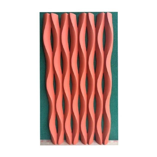 Panneau en forme d'onde en polyuréthane d'intérieur et d'extérieur (prix détail)
