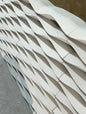 Panneau en forme d'onde en polyuréthane d'intérieur et d'extérieur (prix détail)