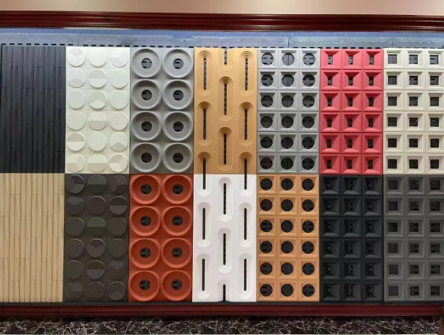 Panneau en forme d'onde en polyuréthane d'intérieur et d'extérieur (prix détail)