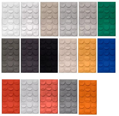 Panneau en forme d'horloge mince en polyuréthane d'intérieur et d'extérieur (prix détail)