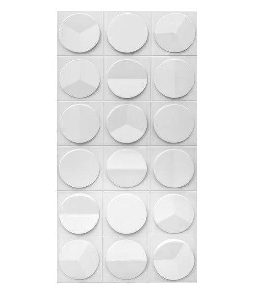 Panneau en forme d'horloge mince en polyuréthane d'intérieur et d'extérieur (prix détail)