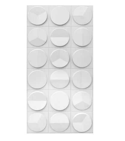 Panneau en forme d'horloge mince en polyuréthane d'intérieur et d'extérieur (prix détail)