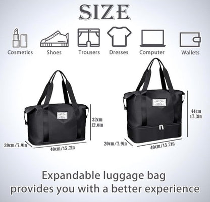 Sac de voyage pliable étanche de grande capacité (prix en gros)