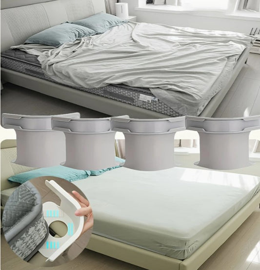 Pinces robustes antidérapantes pour draps d'angle de lit 1 ensble de 4