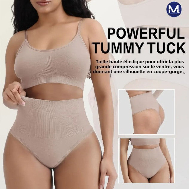 Slip string gaine Sexy femmes contrôle ventre Silm respirant (prix detail)
