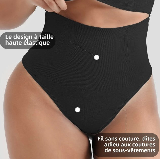 Slip string gaine Sexy femmes contrôle ventre Silm respirant (prix detail)