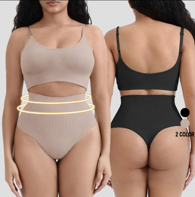 Slip string gaine Sexy femmes contrôle ventre Silm respirant (prix detail)