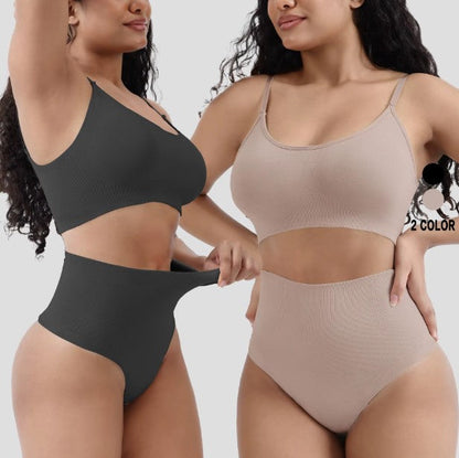 Slip string gaine Sexy femmes contrôle ventre Silm respirant (prix detail)
