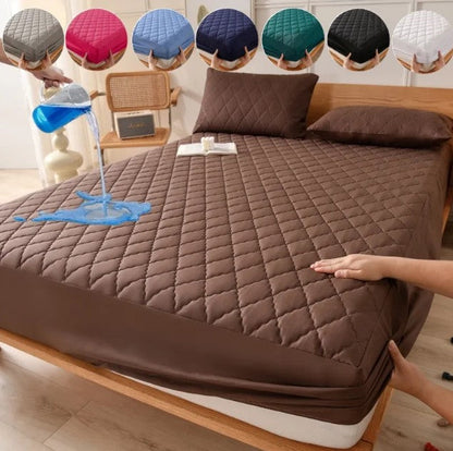 Couvre-lit protège-matelas draps uni imperméable pour ménage (prix gros)