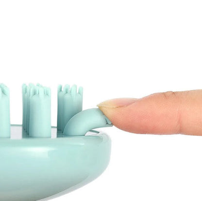 Brosse de massage du cuir chevelu en silicone pour la tête et le corps pour spa (prix détail)