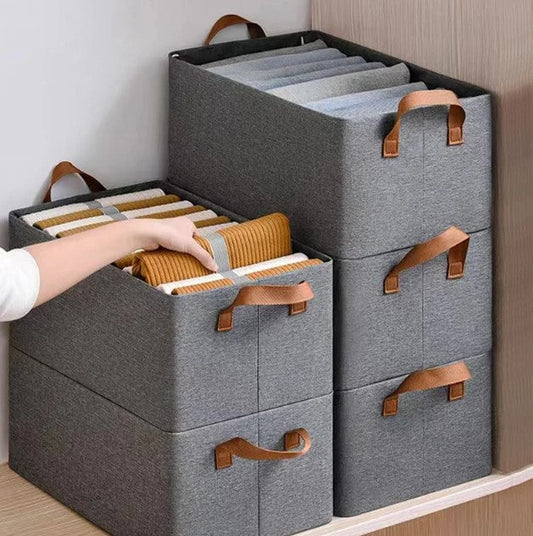 Organisateur De Vêtements Pour Jeans, Tiroirs Améliorés avec Poignée Pliable (prix de gros)