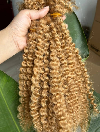 Mèches Afro naturelles kinky vrac tressage twist ou extensions Dreadlocks (prix détail)